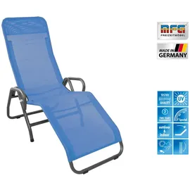 MFG Bäderliege Pool 3 Anthrazit/Blau