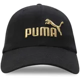 Puma ESS No.1 Logo Baseball Cap schwarz Onesize