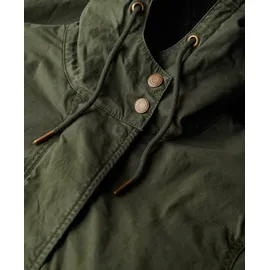 Superdry Military Borg Fishtail Parka Army Khaki M