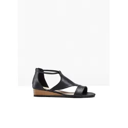 bonprix Keilsandalette, schwarz, 39