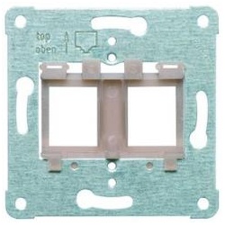 Peha D 600 MJ9- Traggestell für Modular Jack Einsatz braun