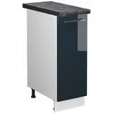 Vicco Unterschrank Apotheker Fame-Line 30 x 82 x 60 cm Dunkelblau