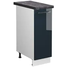 Vicco Unterschrank Apotheker Fame-Line 30 x 82 x 60 cm Dunkelblau