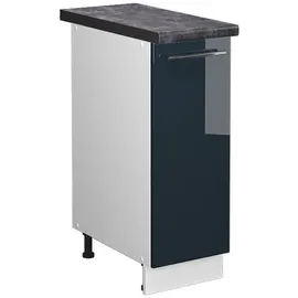 Vicco Unterschrank Apotheker Fame-Line 30 x 82 x 60 cm Dunkelblau