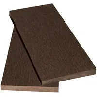 WPC Zaunbrett 85H13  geschliffen 7 Farben Zaunlatten Voll 85x13x1500 mm rundung