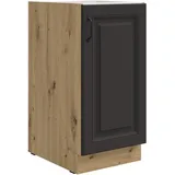 Küchen-Preisbombe Unterschrank 40 cm Grau 40 x 0 x 0 cm Grau