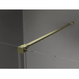 Mexen Velar Duschabtrennung mit Schiebetür 100 x 85 cm Graphit/Gold 871-100-085-41-55