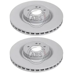 2x A.b.s. Bremsscheiben Vorne 350mm Belüftet Passend Für Mercedes-benz: Bremsscheibe Mercedes-benz: 1664210712 Mercedes-benz: 1664211400 Mercedes-benz