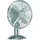 Syntrox Retro Chrom 41 cm Tischventilator mit Oszillation