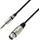 Adam Hall K3 BFV 0100 Mikrofonkabel XLR female auf 6,3 mm Klinke stereo 1 m, 1 Meter