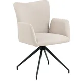 Actona 2er Set Actona Stuhl Laura Stoff Beige