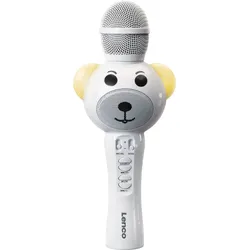LENCO Karaoke-Kinder-Mikrofon BMC-060 White