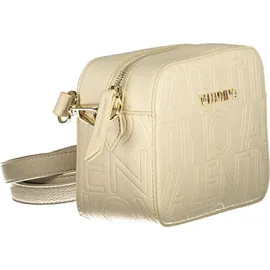 Valentino Pansy Schultertasche Kunstleder Beige