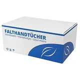 FETEX | Papierhandtücher RC 2-lagig Falthandtücher 25x23cm ZZ weiß [160-3200 Blatt] (20 Packungen = 3200 Tücher)