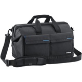 Cullmann - 98368 - AMSTERDAM Maxima 235 Kameratasche für mittleres DSLR-Equipment mit großer Taschenöffnung, schwarz - Innenmaße: 220 x 150 x 140 mm - 700g leicht