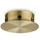 Ideal Lux Deckenbaldachin MAGNETICO, 6-fach, magnetische Blende, rund, Ø 12.5cm / H 4cm, messing IDEA-307084