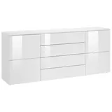 borchardt Möbel Kommode »Rova«, Breite 166 cm, weiß