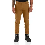 CARHARTT Rugged Flex Jogger Hosen Hellbraun W36