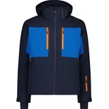 CMP MAN JACKET ZIP HOOD Skijacke Blau/Schwarz 46