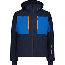 CMP MAN JACKET ZIP HOOD Skijacke Blau/Schwarz 46