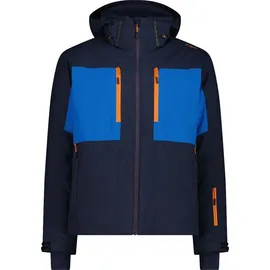 CMP MAN JACKET ZIP HOOD Skijacke Blau/Schwarz 46