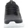SKECHERS Herren Sneakers, Schwarzes Netzgewebe mit grauem Rand, 42 EU
