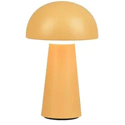 LED-Akkutischleuchte   ¦ gelb ¦ Maße (cm): B: 13 H: 21 T: 13.0