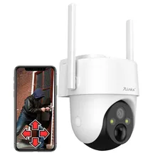 7links 4G LTE Pan-Tilt-Überwachungskamera 2K Weiß