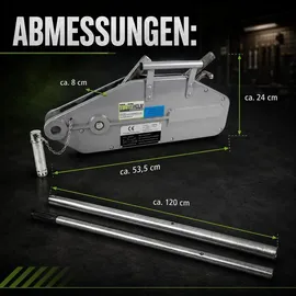Trutzholm Seilzug Aluminium 20 m silberfarben