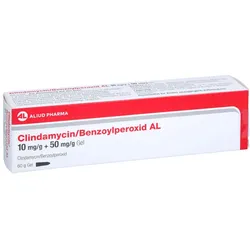 Clindamycin/benzoylperoxid AL 10+50 mg/g 60 g