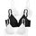 PETITE FLEUR Bralette-BH Damen 2xweiß+1xschwarz Gr.70B