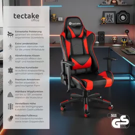 Tectake Twink schwarz/rot
