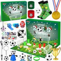 2024 WM Fußball Adventskalender Spielzeug 24 Tage Überraschungen für