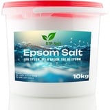 DTP-SOFT Epsom Salz Bittersalz Magnesiumsulfat Lebensmittelqualit Badesalz im Eimer Premium qualität (10KG)