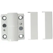 Hewi aufschraubband b9505.50f pointe de porte, à droite, acier/plastique gris clair