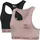 hummel 2er Pack hummel hmlCAROLINA cropped Tanktop Mädchen woodrose 122/128