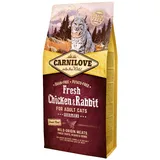 CARNILOVE Feline Adult Fresh Hähnchen Kaninchen 6 kg