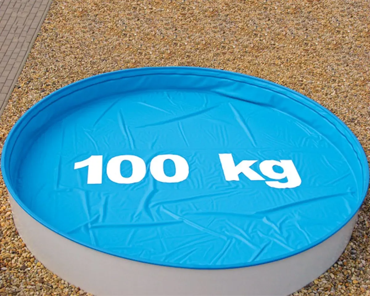 myPOOL Safe-Top Abdeckplane für Poolset Premium Rundform Ø 6,00 m