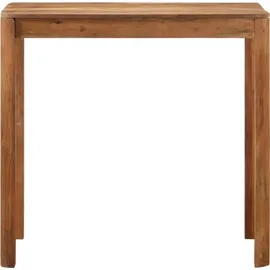vidaXL Bartisch Massivholz Akazie 110 x 55 x 106 cm Honigfarben