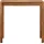 vidaXL Bartisch Massivholz Akazie 110 x 55 x 106 cm Honigfarben