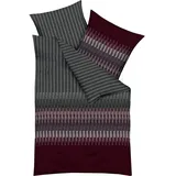 KAEPPEL Bettwäsche Smart burgund 155x220 cm + 80x80 cm)