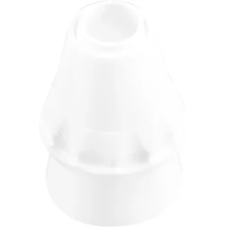 Dr. Oetker Universaladapter Kunststoff, Universaladapter aus der Tüllen-Manufaktur, Backzubehör zum Dekorieren und Verzieren (Farbe: weiß), Menge: 1 Stück