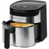 EMERIO Heißluftfritteuse AF-129084 Silber