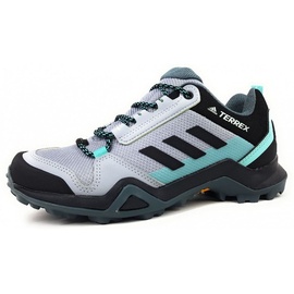 adidas Terrex AX3 GTX Damen halo silver/core black/acid mint 38 2/3