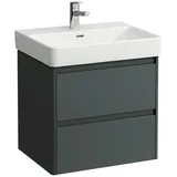 Laufen Waschtischunterbau BASE 2.0 2 Schubladen 57,2 x 51,5 x 44,6 cm Verkehrsgrau