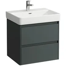 Laufen Waschtischunterbau BASE 2.0 2 Schubladen 57,2 x 51,5 x 44,6 cm Verkehrsgrau
