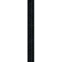 Textil Kabel (ohne Erdung) Schwarz - GN