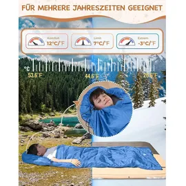 luxuskollektion Deckenschlafsack Camping 3-4 Jahreszeiten