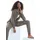bench. loungewear Jogginghose Damen taupe Gr.40/42