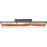 Brilliant - Dimmbare LED-Deckenleuchte CHAUMONT LED/48W/230V - Braun/Schwarz